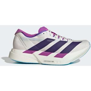 Adidas Adizero Adios Pro 4 Shoes Core White / Collegiate Purple / Semi Blue Burst US M5.5 / W6.5