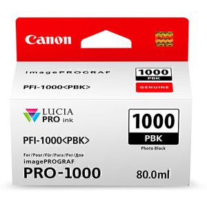 Canon PFI1000 Photo Ink Cartridge - Black
