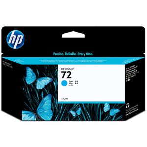 HP 72 Ink Cartridge 130mL - Cyan