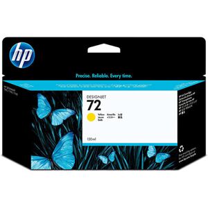 HP 72 Ink Cartridge 130mL - Yellow