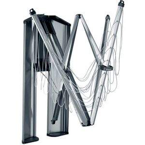 Brabantia Wall Fix Fold Away Clothes Line and Storage Box