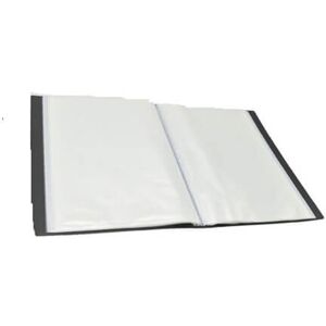 Bantex Insert Spine Display Book 40-pocket A4 (Black)