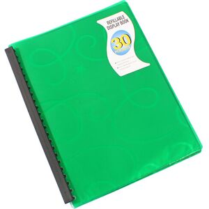 Beautone Jewel Twin Display Book 30 pocket (A4) - Green