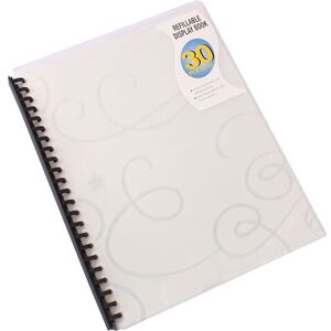 Beautone Jewel Twin Display Book 30 pocket (A4) - Clear