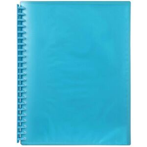 Marbig Refillable Display Book A4 (Translucent) - Marine