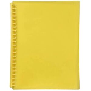 Marbig Refillable Display Book A4 (Translucent) - Yellow
