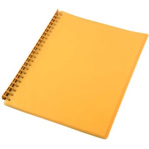GNS Sovereign Refillable Display Book (A4) - Yellow