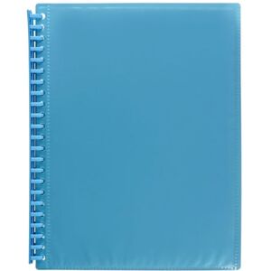 Marbig A4 Refillable 20P Insert Cover Display Book - Marine