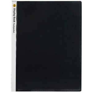 Marbig Non Refillable A4 20P Insert Cover Display Book - Black