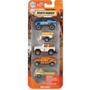 Matchbox 5 Pack Assorted Cars