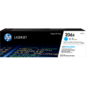 HP 206X High Yield Cyan Original LaserJet Toner Cartridge
