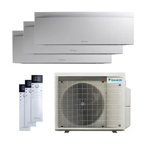 Climatiseur tri split DAIKIN Emura 3 3MXM52A9 FTXJ-AW 5.2kW tailles 20 + 20 + 25 Blanc FTXJ20AW + FTXJ20AW + FTXJ25AW