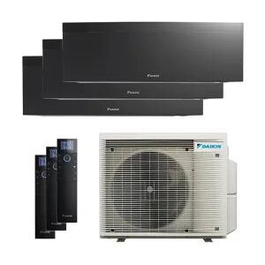 Climatiseur tri split DAIKIN Emura 3 3MXM52A9 FTXJ-AB 5.2kW tailles 20 + 20 + 25 Noir FTXJ20AB + FTXJ20AB + FTXJ25AB