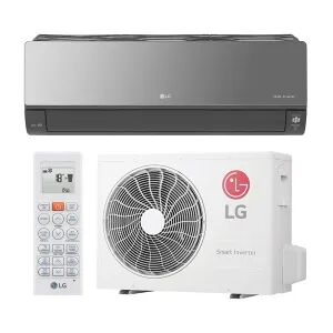 Climatiseur Mono split LG Artcool Mirror 2.5kW AA09SP.NS1 + AA09SP.U18 WiFi de série PAC air-air