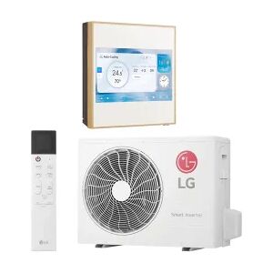 Climatiseur Mono split LG Artcool Gallery LCD 2.5kW A09GA2.NSE + A09GA2.U18 WiFi de série PAC air-air
