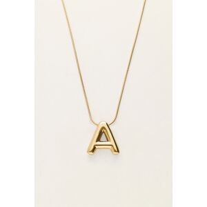 Collier initiale lettre ballon My Jewellery Doré One size fehomme