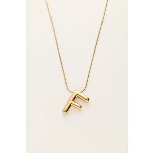 Collier initiale lettre ballon My Jewellery Doré One size fehomme