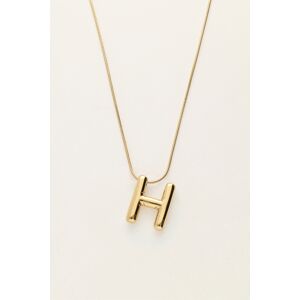 Collier initiale lettre ballon My Jewellery Doré One size fehomme