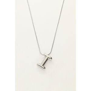 Collier initiale lettre ballon My Jewellery Argenté One size fehomme