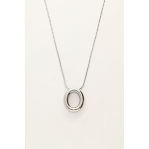 Collier initiale lettre ballon My Jewellery Argenté One size fehomme