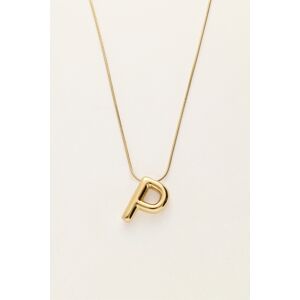 Collier initiale lettre ballon My Jewellery Doré One size fehomme