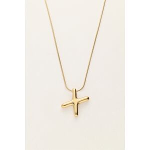 Collier initiale lettre ballon My Jewellery Doré One size fehomme