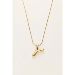 Collier initiale lettre ballon My Jewellery Doré One size fehomme