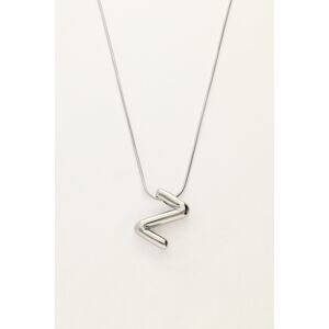 Collier initiale lettre ballon My Jewellery Argenté One size fehomme