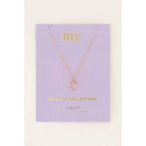 Collier constellation signe du zodiaque My Jewellery Argenté/Doré One size fehomme