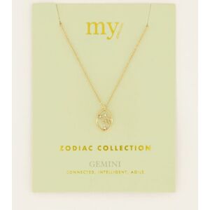 Collier constellation signe du zodiaque My Jewellery Argenté/Doré One size fehomme