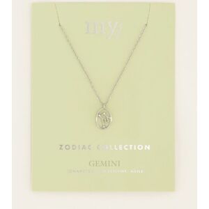 Collier constellation signe du zodiaque My Jewellery Argenté/Doré One size fehomme