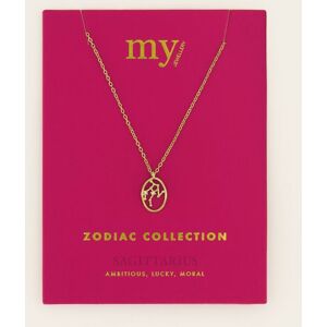 Collier constellation signe du zodiaque My Jewellery Argenté/Doré One size fehomme