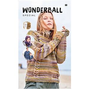 Rico Design GmbH & Co. KG Wonderball Special: Mega Farbverläufe Aus Einem 200 G - Knäuel Für Die Ganze Familie