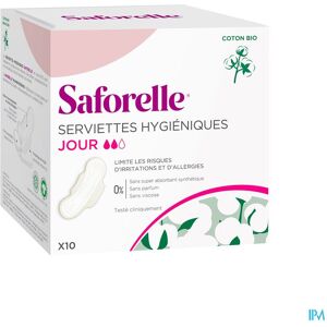 Saforelle Serviettes Hygieniques JOUR 10