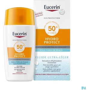 Eucerin Sun Hydro Protect Fluide Ultra-léger Visage SPF50+ 50ml