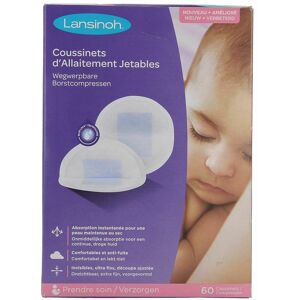 Lansinoh Coussinets D'allaitement Jetables 60 Pièces