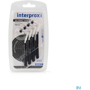 Dentaid Interprox Plus XX-Maxi Zwart PHD 2.9 4 Pièces