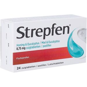 Reckitt Benckiser Strepfen Miel & Eucalyptus 24 Pastilles