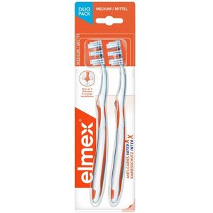 Elmex Brosse Dents Inter-x A/caries Medium Duopack