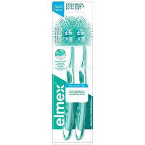 Elmex Sensitive Pro Brosse Dents Extra Souple Duo