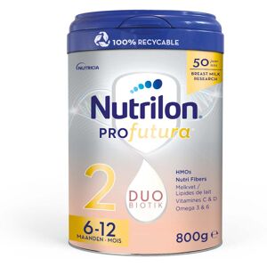 Nutrilon Profutura 2 composition unique Duobiotik Lait de suite bébé 6 à 12 mois poudre 800g