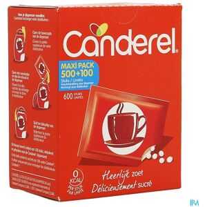 Canderel Recharge Pr Distributeur Maxipack 500+100