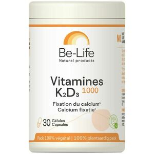 Be-life / Biolife /Belife Be-Life Vitamines K2 D3 1000 30 Capsules