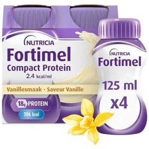 Fortimel Compact Protein 2.4kcal Vanille 4x125ml