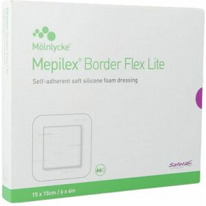 Mepilex Lite Pans Fin Sil Ster 15x15,00cm 5 284300