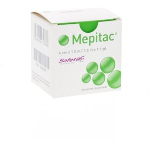 Unda Mepitac Bande Fixation Adh Sil 4cmx1,5m 1 298400
