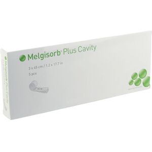 Molnlycke Melgisorb Plus Cavity Cp Ster 3x45cm 5 253500