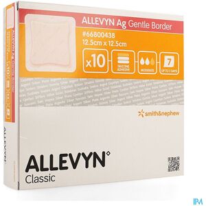 Allevyn Ag Pans Adhesive Silic. 12,5x12,5cm 10
