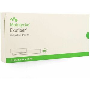 Molnlycke Exufiber Gel.fibre Dressing Ster Meche 2,0x45 5