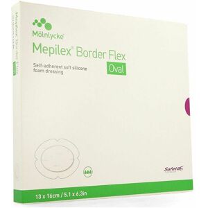 Mepilex Border Flex Oval Pans 13x16cm 5 583300